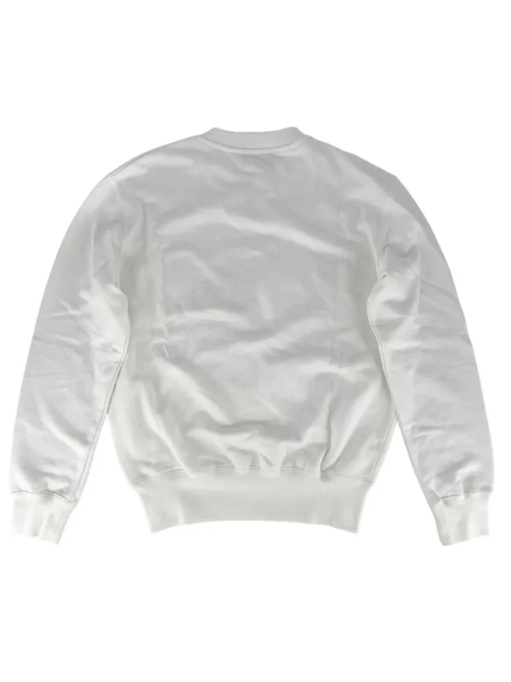 Chanel Top CC Logo Camellia Sweatshirt XS White Black Cotton Spring Autumn